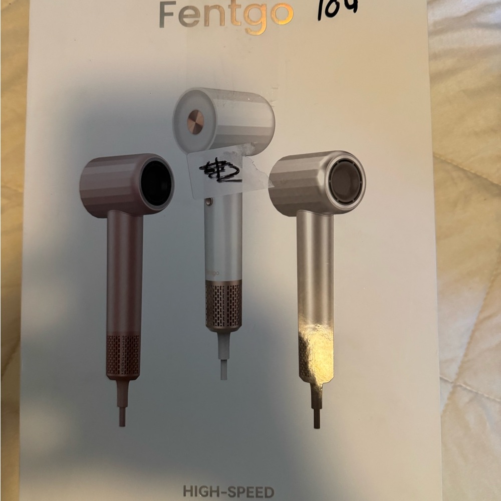 High-Speed Hair Dryer - Silver and Rose Gold